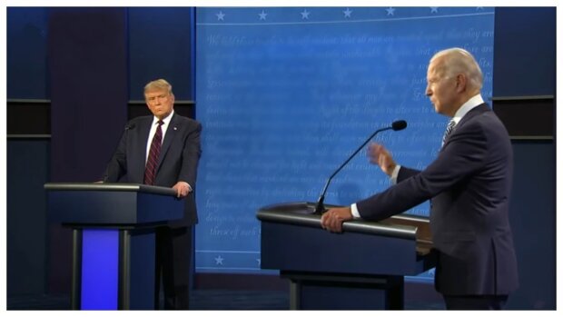 Donald Trump und Joe Biden. Quelle: Screenshot YouTube