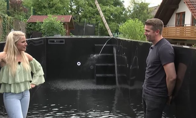 Pool-Verbot für Mieter. Quelle: Youtube Screenshot
