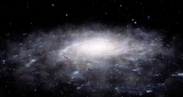 Galaxien. Quelle: Screenshot YouTube