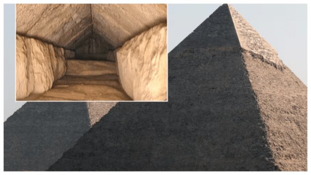 Der geheime Raum unter der Pyramide. Quelle:The Egyptian Ministry of Antiquities