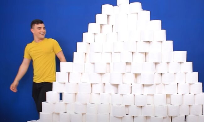 Jährlicher Vorrat für eine Durchschnittsfamilie. Quelle: Screenshot YouTube