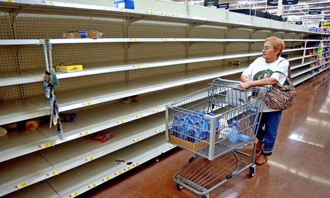 Supermarktarbeiter berichteten von ihren Besorgnissen über leeren Regalen