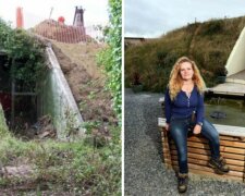 Eine Frau kaufte einen Bunker und machte daraus ein gemütliches Haus