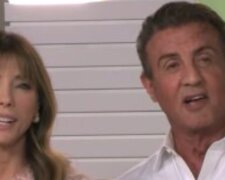Sylvester Stallone und Jennifer Flavin. Quelle: Youtube Screenshot