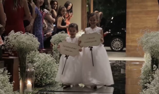 Eine Hochzeit ohne Kinder. Quelle: Youtube Screenshot