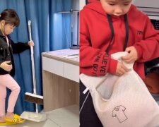 Fleißige Kinder. Quelle: Screenshot