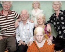 Albino-Familie. Quelle: Screenshot YouTube