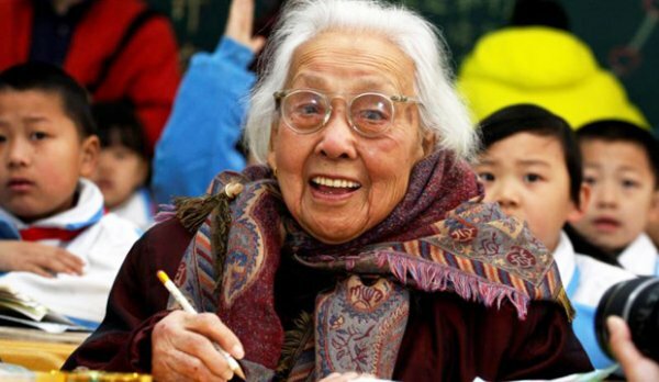 Es ist nie zu spät: Das 102-jährige Schulmädchen lebt in China