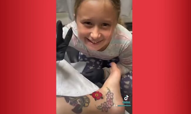 Ein ungewöhnliches Hobby einer Schülerin. Quelle: Screenshot YouTube