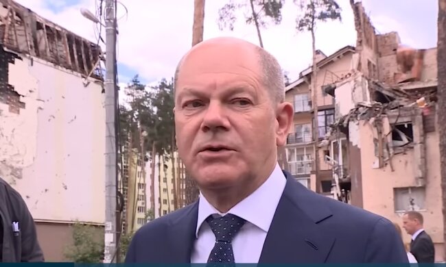 Besuch des Bundeskanzlers in der Ukraine. Quelle: Youtube Screenshot