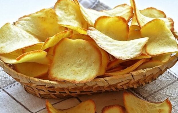 Kartoffelchips in der Mikrowelle in 10 Minuten