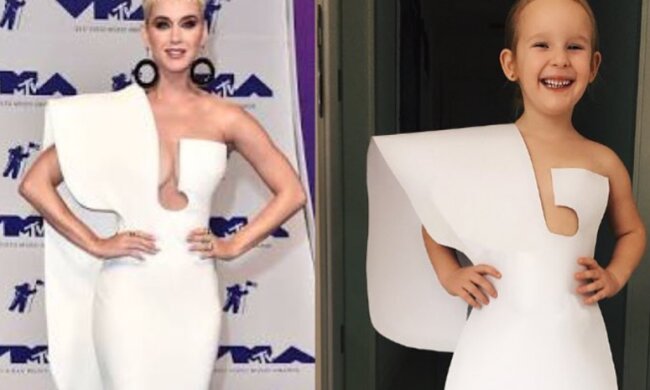 Haargenau: Ein 5-jähriges Mädchen kopiert meisterhaft Outfits von Stars