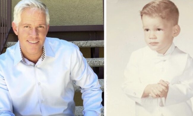 Paul als Kind und jetzt.Quelle: www.bigpicture.сom