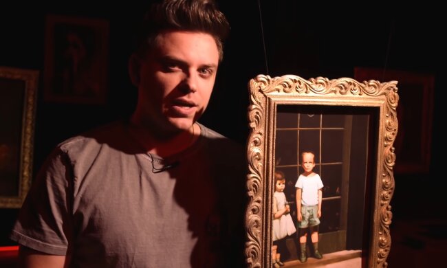 Mann fand ein Gemälde von seiner Urgroßmutter. Quelle: Screenshot Youtube