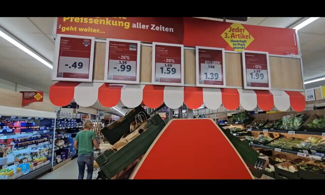 Preissteigerungen sorgen für finanzielle Sorgen. Quelle: Youtube Screenshot