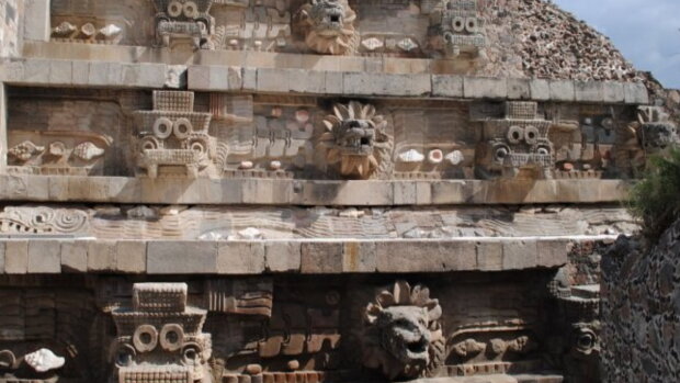 Der Tempel von Quetzalcoatl. Quelle: focus.com