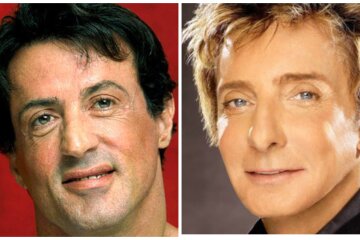 Sylvester Stallone und Barry Manilow. Quelle: Screenshot