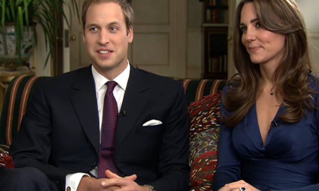 Prinz William und Kate Middleton. Quelle: Youtube Screenshot