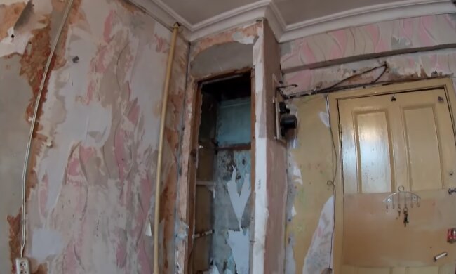 Haus im baufälligen Zustand. Quelle: Screenshot Youtube