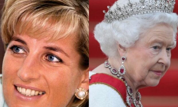 Lady Di, Queen Elizabeth. Quelle: Screeshot