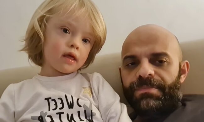 Luca und seine Tochter. Quelle: YouTube Screenshot