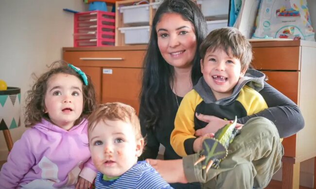 Die Frau wurde dafür kritisiert, dass ihre vierjährige Tochter immer noch Windeln trägt