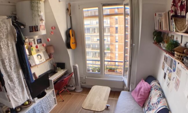 Liebe auf neun Quadratmetern. Quelle: Youtube Screenshot