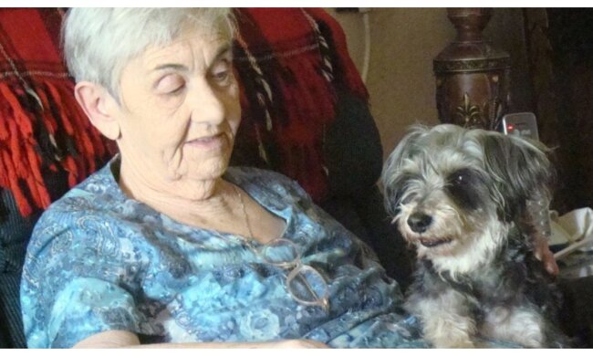 Frau und Hund. Quelle: apost.com