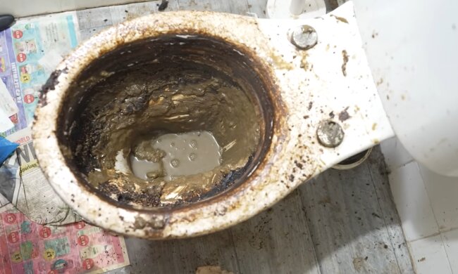 Fünf Jahre Dreck: Reinigungskraft bringt verwahrloste Toilette wieder zum Glänzen