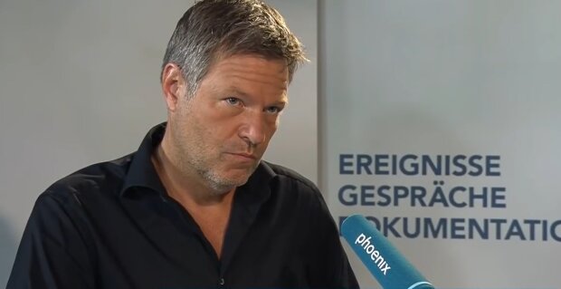 Habeck lobt sich selbst. Quelle: Youtube Screenshot