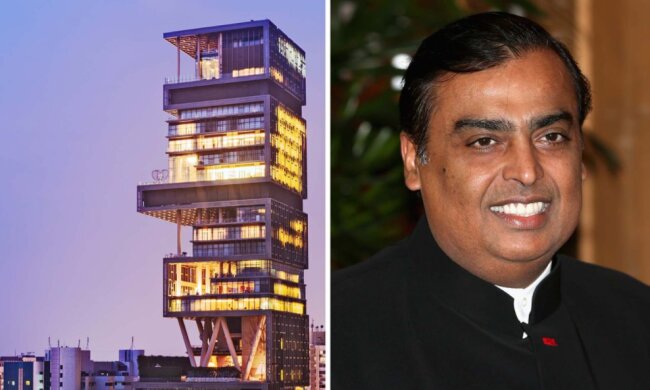 Antilia-Turm: 27 Stockwerke, 600 Bediensteten und nur fünf Einwohner: wem eines der teuersten Häuser der Welt gehört