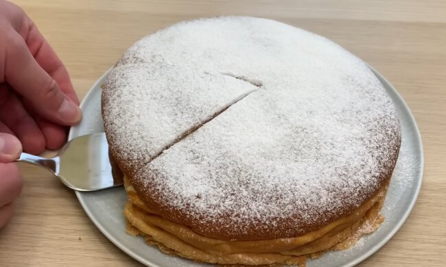 Cremiger Joghurtkuchen. Quelle: Youtube Screenshot