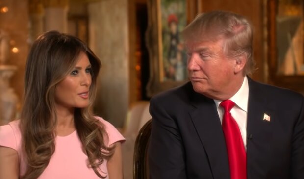 Donald und Melania Trump. Quelle: YouTube Screenshot