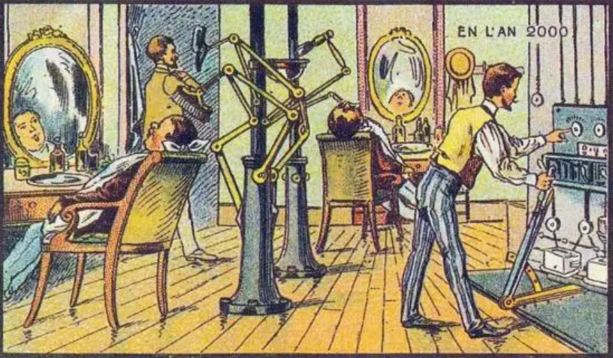 Wie haben die Menschen vor 120 Jahren die Zukunft gesehen. Uberalles