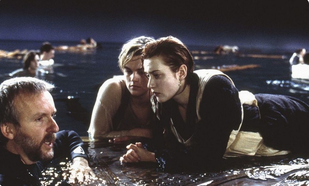 Legendärer Film Wie “Titanic” entstanden ist, Archivmaterial vom Set. Uberalles
