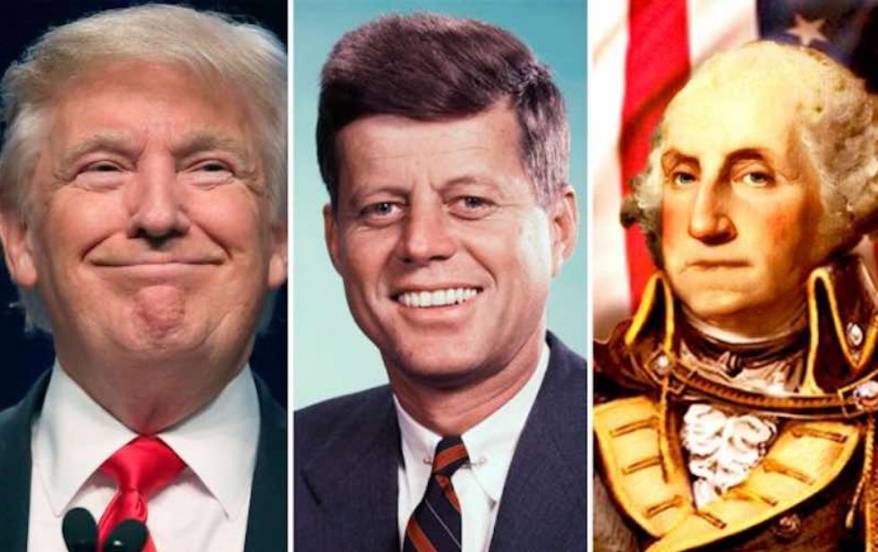 Von Washington zu Trumpf: Amerikanische Präsidenten, die zu