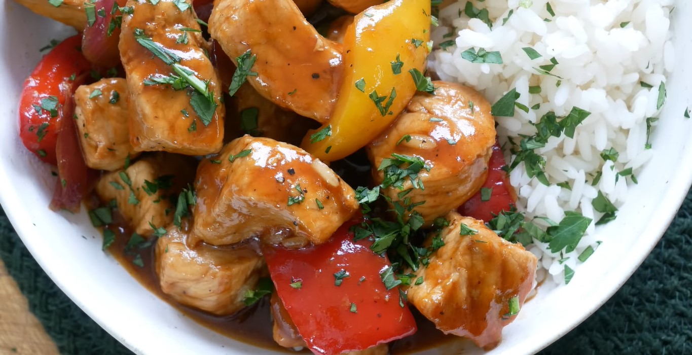 Schweinefleisch Süß Sauer mit Paprika - Ein köstliches Rezept zum ...